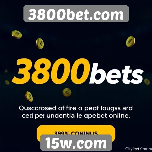 Ofertas de bônus disponíveis em 3800bet.com