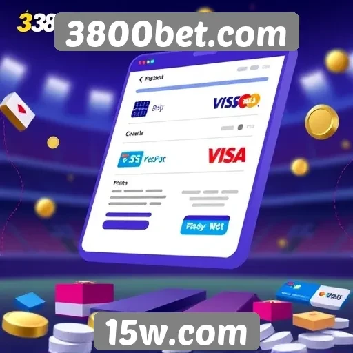 Métodos de pagamento aceitos no 3800bet.com